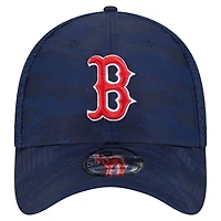 Casquette New Era 39THIRTY Flex bleu marine Boston Red Sox pour homme
