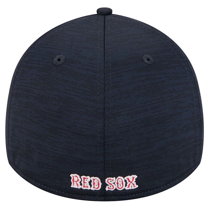 Men's New Era Navy Boston Red Sox Tech 39THIRTY Flex Hat
