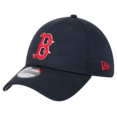 Men's New Era Navy Boston Red Sox Tech 39THIRTY Flex Hat