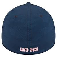 Casquette New Era 39THIRTY Flex bleu marine Boston Red Sox pour homme, motif camouflage ton sur