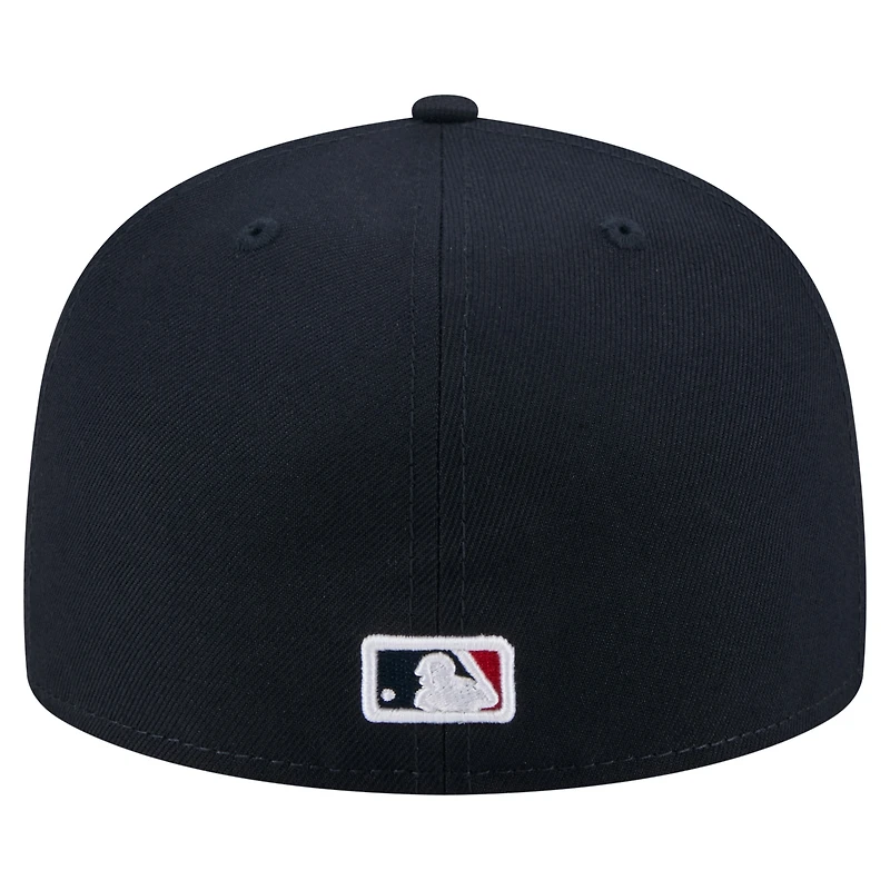 Casquette ajustée New Era 59FIFTY bleu marine des Boston Red Sox pour homme