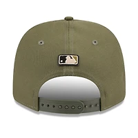 Casquette ajustable New Era Olive Boston Red Sox 2026 Journée des forces armées 9SEVENTY pour homme