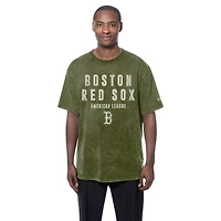 Men's New Era  Olive Boston Red Sox 2026 Armed Forces Day T-Shirt