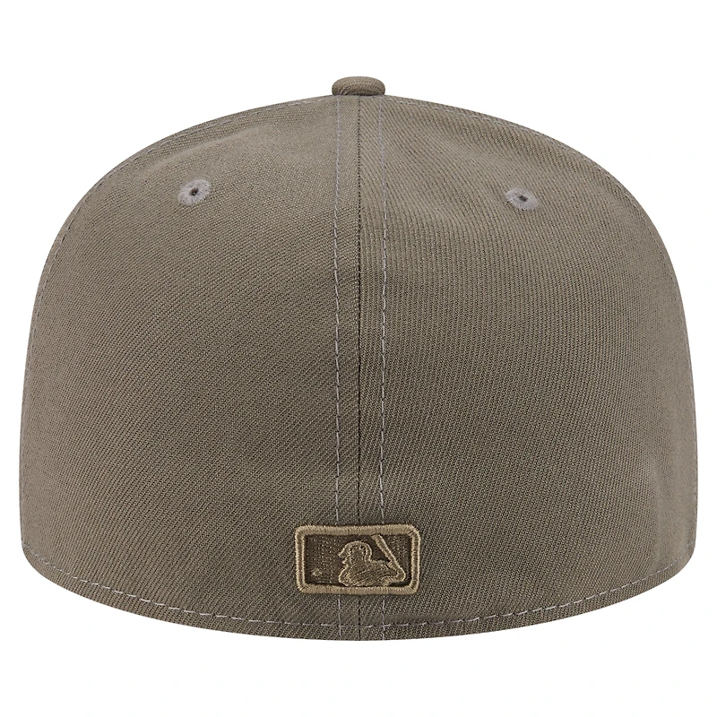 Casquette ajustée A-Frame 59FIFTY pour homme New Era Olive Boston Red Sox Color Pack