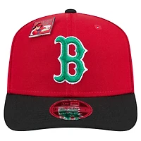 Casquette ajustable 9SEVENTY rouge/noir pour homme New Era Boston Red Sox 2024 Big League Chew Flavor Pack