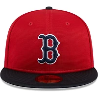 Casquette ajustée 59FIFTY pour hommes des Red Sox de Boston 2024 New Era rouge