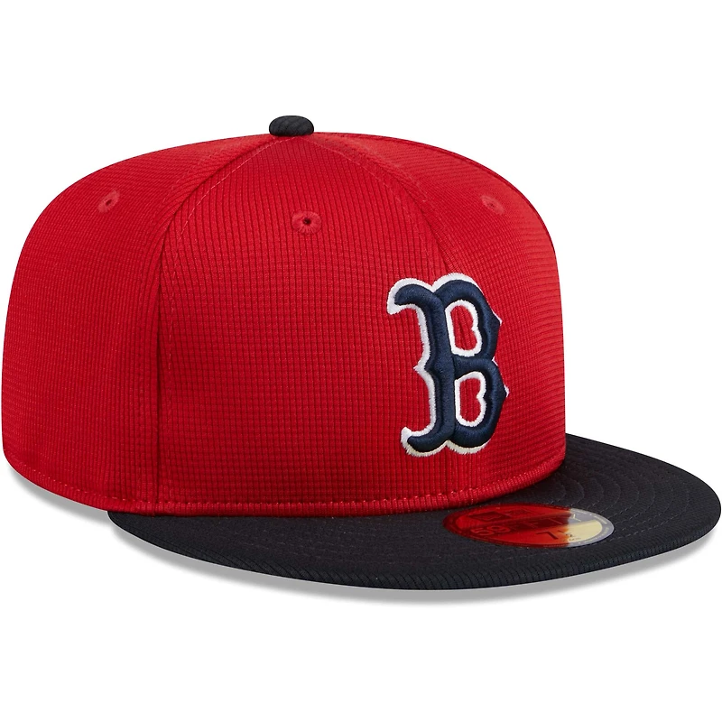 Casquette ajustée 59FIFTY pour hommes des Red Sox de Boston 2024 New Era rouge