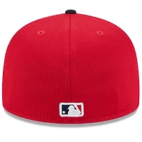 Casquette ajustée 59FIFTY Boston Red Sox 2025 Spring Training pour homme New Era rouge