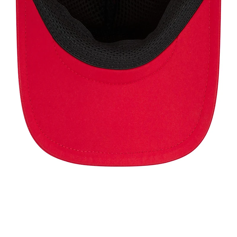 Casquette trucker ajustable New Era Red Boston Sox 2026 pour homme, modèle Apex 9FORTY.