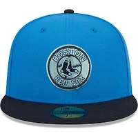 Casquette ajustée 59FIFTY Royal Boston Red Sox New Era pour homme