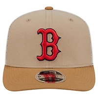 Casquette trucker ajustable New Era Stone Boston Red Sox 9SEVENTY pour homme