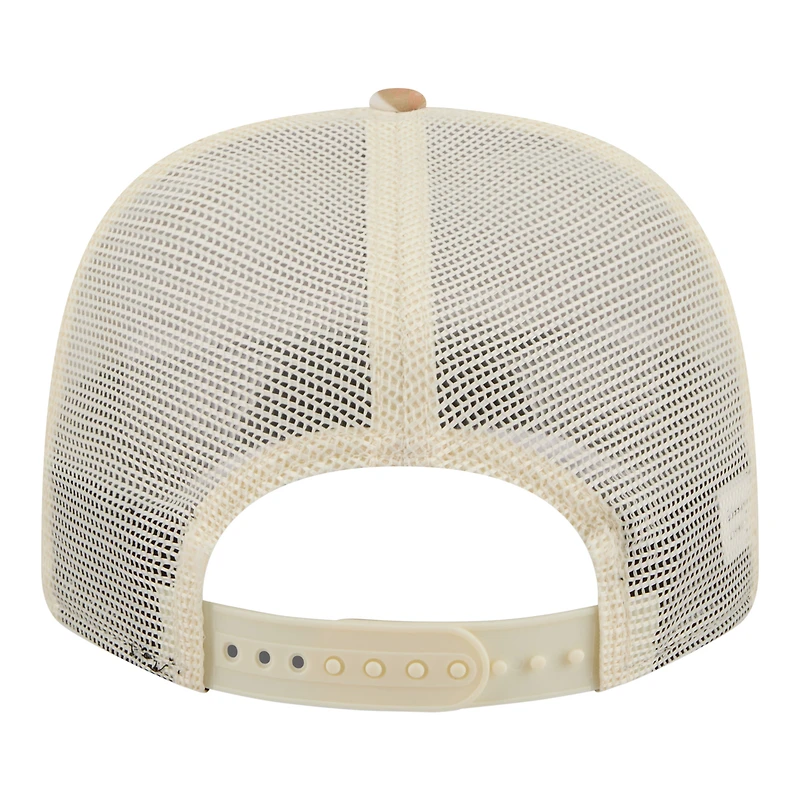 Casquette trucker ajustable New Era COOLERA 9SEVENTY pour homme, coloris beige Boston Red Sox.
