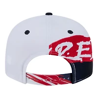 Men's New Era White/Navy Boston Red Sox 9FIFTY Snapback Hat