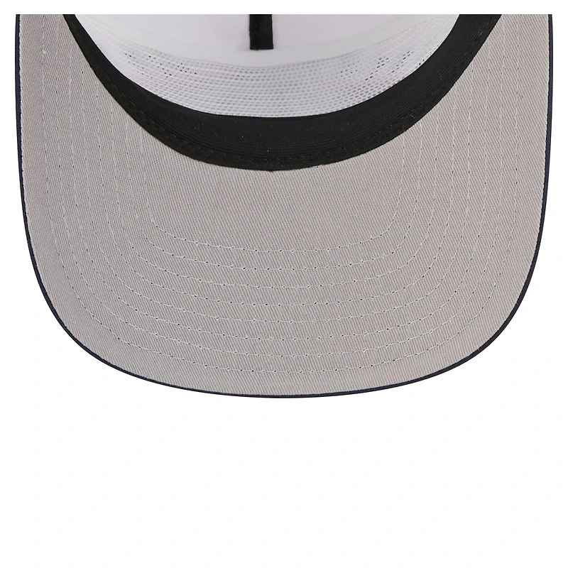 Men's New Era White/Navy Boston Red Sox Retro Cut 19TWENTY Adjustable Trucker Hat