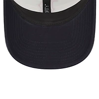 Casquette Snapback 9FORTY Team Stripe Trucker Boston Red Sox New Era pour homme, blanc/bleu marine