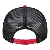 Casquette trucker New Era blanche et rouge Boston Red Sox Foodie A-Frame 9FIFTY pour homme