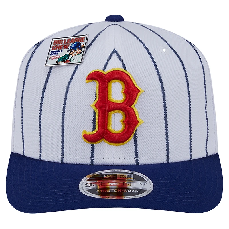 Men's New Era White/Royal Boston Red Sox 2024 Big League Chew Original 9SEVENTY Adjustable Hat