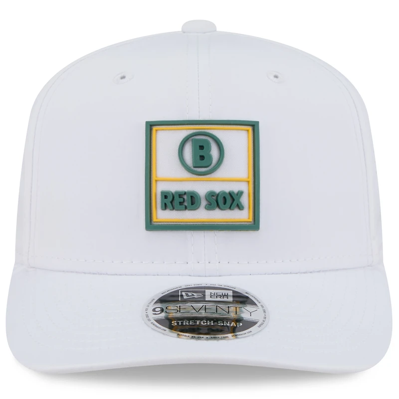 Casquette ajustable 9SEVENTY City Connect Fan Pack 2025 des Red Sox de Boston pour homme, New Era, blanche