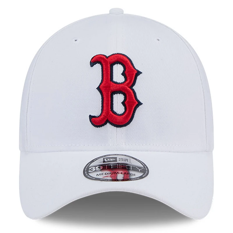 Men's New Era White Boston Red Sox 39THIRTY Flex Hat