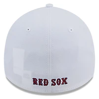 Men's New Era White Boston Red Sox 39THIRTY Flex Hat