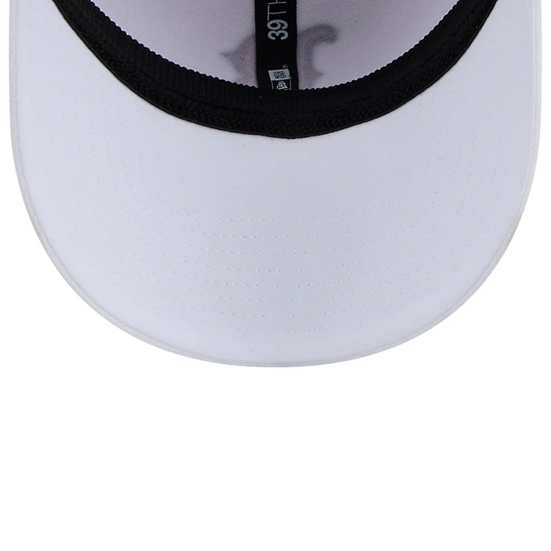 Casquette 39THIRTY Flex blanche des Red Sox de Boston pour homme New Era