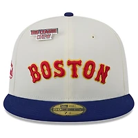 Casquette ajustée 59FIFTY Big League Chew Original des Red Sox de Boston New Era pour hommes, blanche