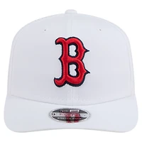 Casquette ajustable New Era blanche des Red Sox de Boston COOLERA 9SEVENTY pour homme