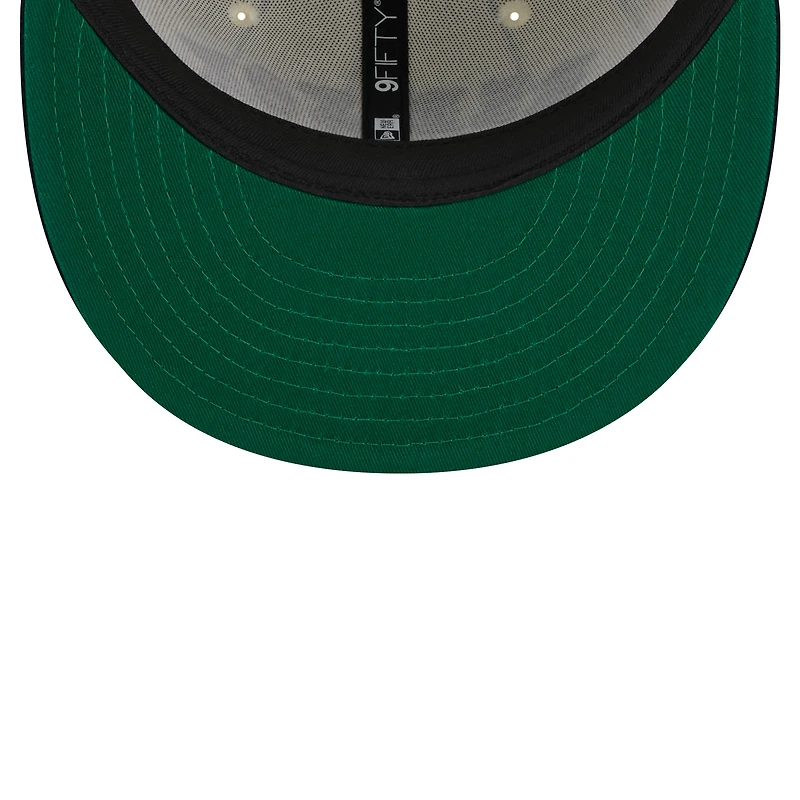 Casquette Snapback 9FIFTY à rayures blanches Boston Red Sox pour homme de New Era