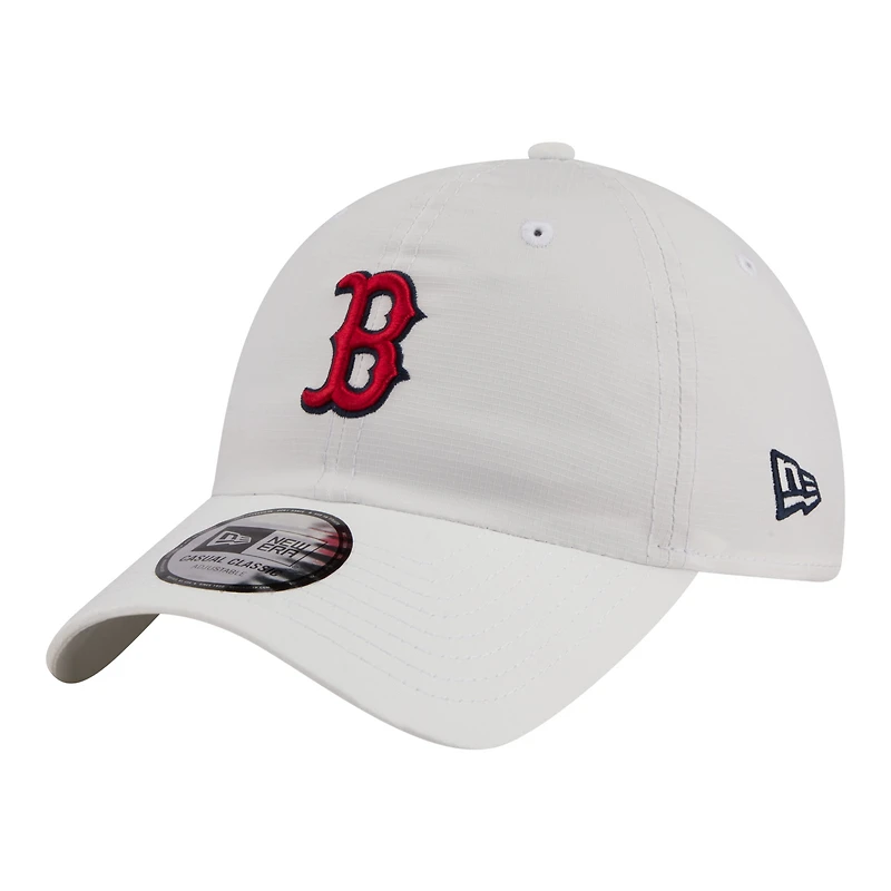 Men's New Era  White Boston Red Sox Ripstop Casual Classic Adjustable Hat
