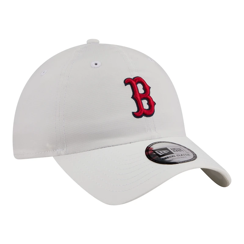 Men's New Era  White Boston Red Sox Ripstop Casual Classic Adjustable Hat