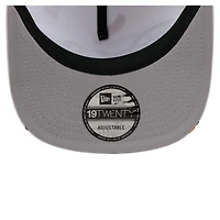 Men's New Era White Boston Red Sox Team Cheer Rope 19TWENTY Adjustable Hat