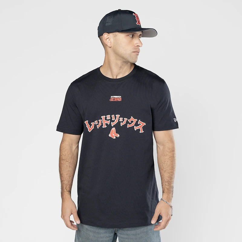 Men's New Era x Hyperfly Navy Boston Red Sox T-Shirt