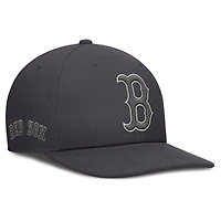 Men's Nike Anthracite Boston Red Sox Statement Pro Snapback Hat
