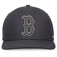 Men's Nike Anthracite Boston Red Sox Statement Pro Snapback Hat