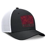 Men's Nike Black/White Boston Red Sox Camo Rise Trucker Dri-FIT Adjustable Hat