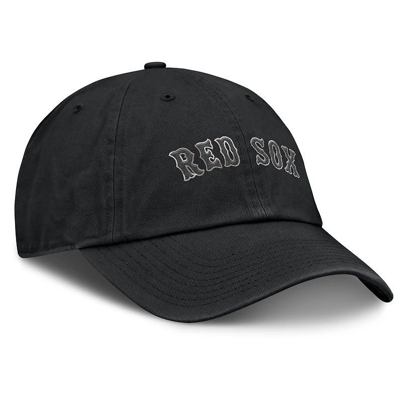 Men's Nike Black Boston Red Sox Camo Pack Club Adjustable Hat