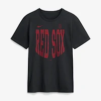 Men's Nike  Black Boston Red Sox Camo Velocity Victor T-Shirt