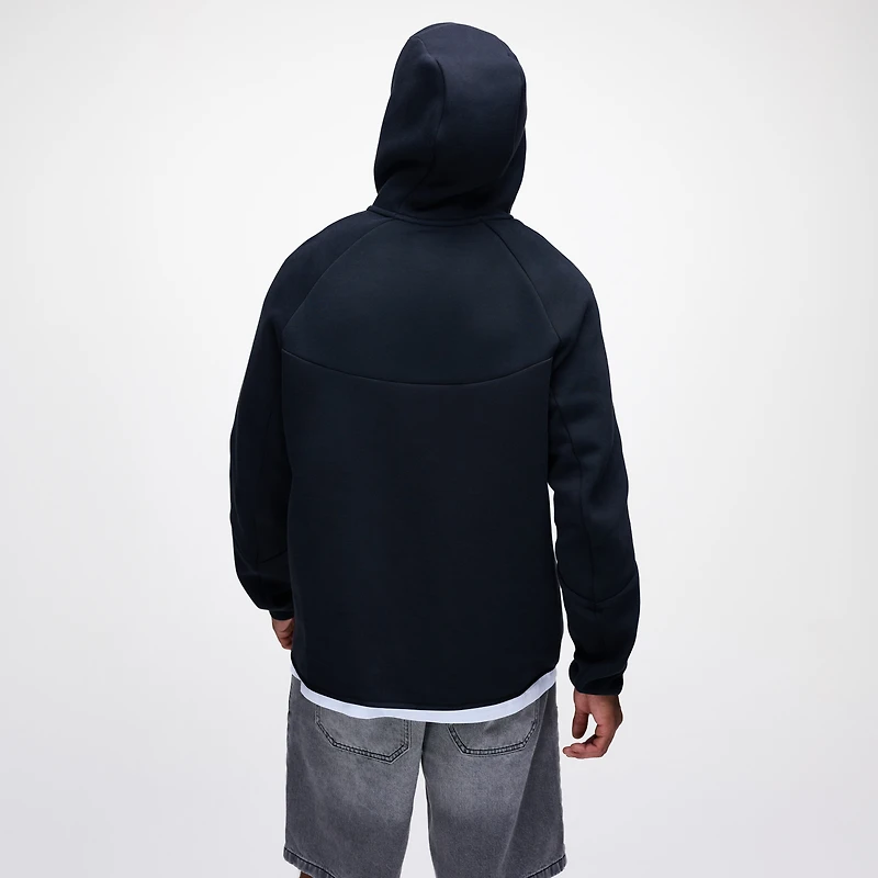 Men's Nike Black Boston Red Sox Tech Fleece Raglan Full-Zip Windrunner Hoodie