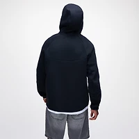 Men's Nike Black Boston Red Sox Tech Fleece Raglan Full-Zip Windrunner Hoodie