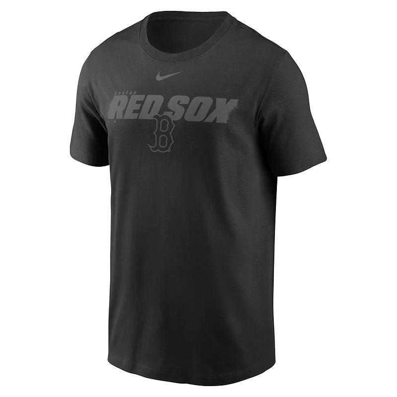 Men's Nike Black Boston Red Sox Tonal Club T-Shirt
