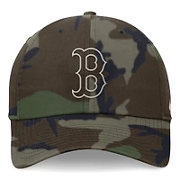Casquette réglable Nike Camo Boston Red Sox Club pour homme