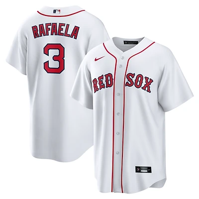 Maillot Nike Ceddanne Rafaela pour homme, réplique blanche des Red Sox de Boston à domicile