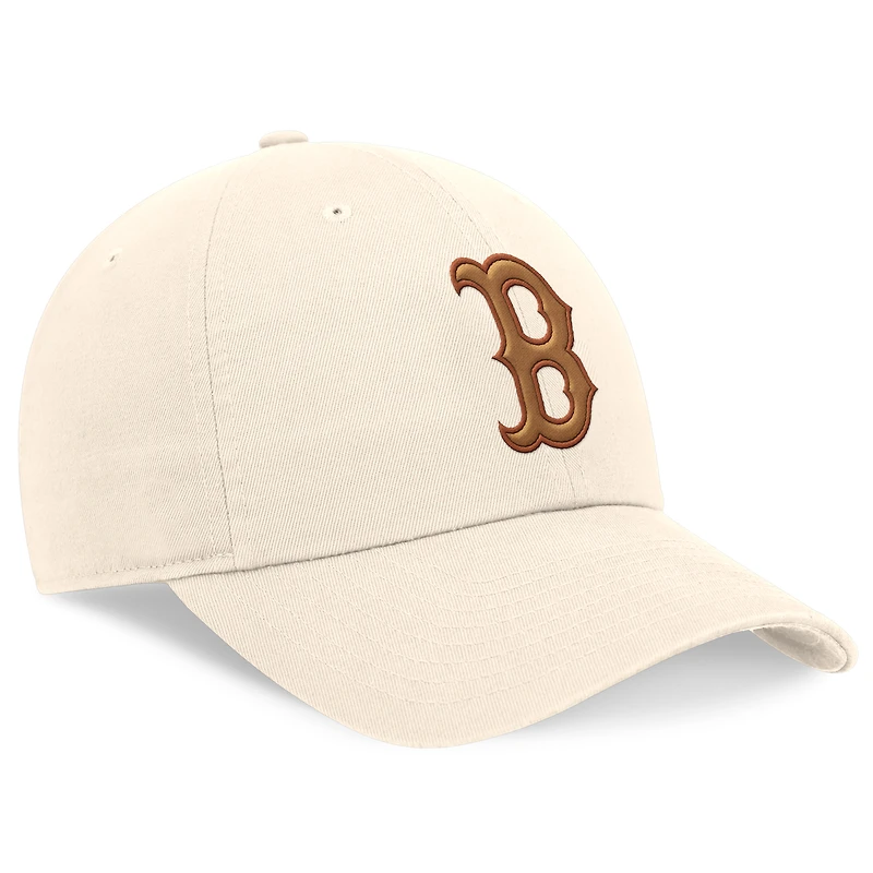 Men's Nike Cream Boston Red Sox Dunk Club Adjustable Hat