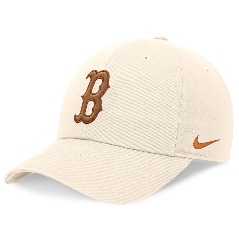 Casquette ajustable Nike Dunk Club Boston Red Sox crème pour homme