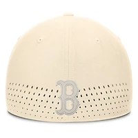 Men's Nike  Cream Boston Red Sox Rise Performance Flex Hat
