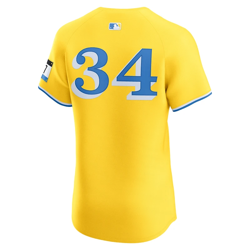 Maillot Nike David Ortiz pour homme, Boston Red Sox City Connect Elite