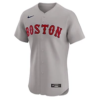 Maillot Nike David Ortiz pour homme, gris, Boston Red Sox Road Elite, joueur