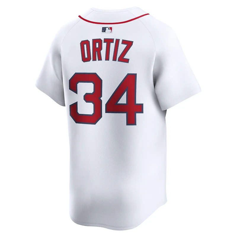 Men's Nike David Ortiz White Boston Red Sox Home Limited Jersey