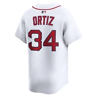 Men's Nike David Ortiz White Boston Red Sox Home Limited Jersey