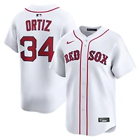 Men's Nike David Ortiz White Boston Red Sox Home Limited Jersey